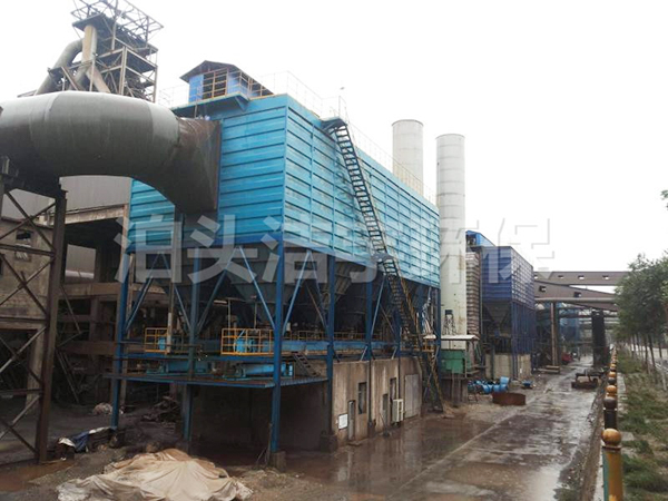 天津鋼鐵集團燒結機布袋除塵器